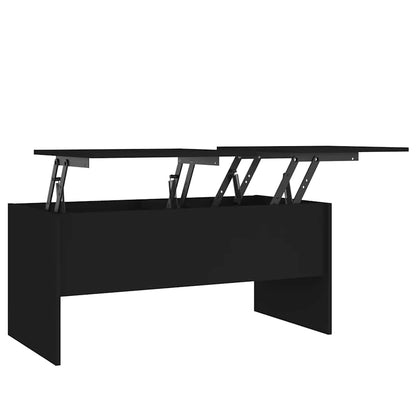 Soffbord Svart 102x50,5x46,5 cm