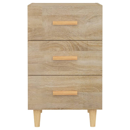 Sängbord Nattduksbord Sonoma Ek 40x40x66 cm