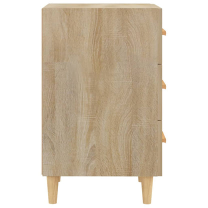 Sängbord Nattduksbord Sonoma Ek 40x40x66 cm
