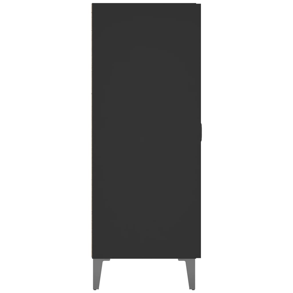 Skåp Svart 69,5x34x90 cm