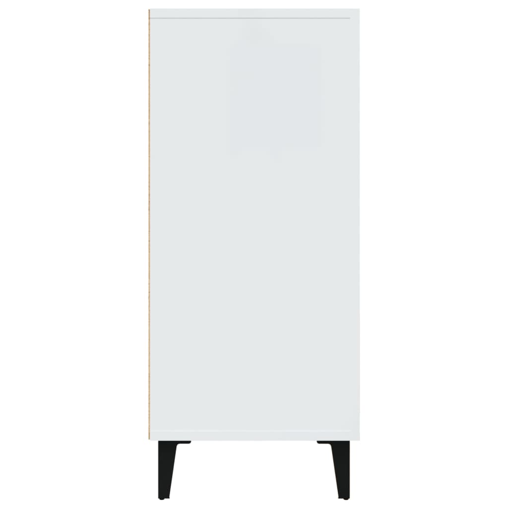 Skänk Vit 90x34x80 cm