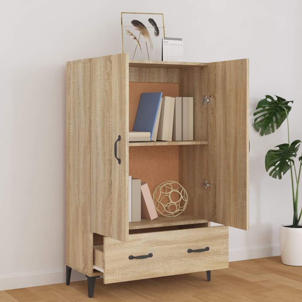 Skåp Sonoma Ek 70x31x115 cm