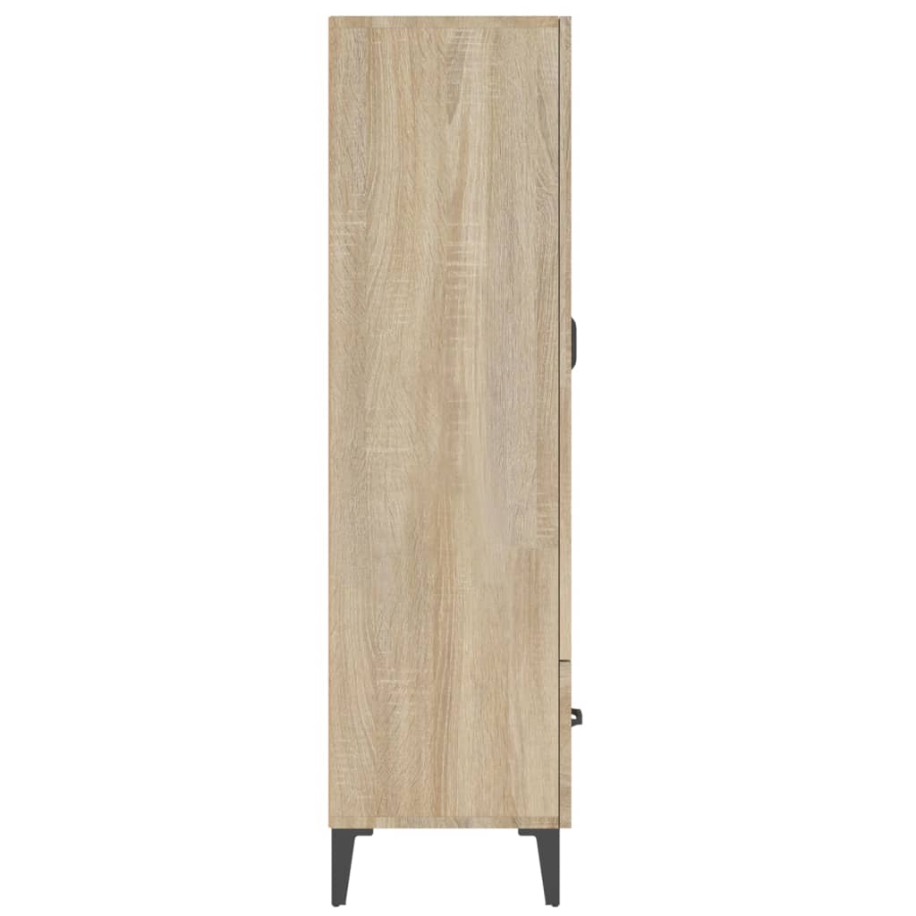 Skåp Sonoma Ek 70x31x115 cm
