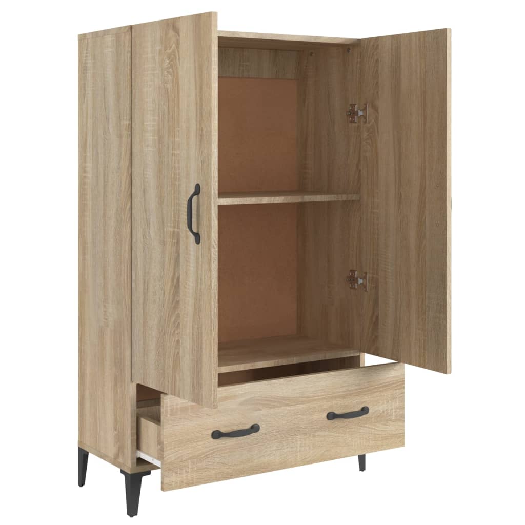 Skåp Sonoma Ek 70x31x115 cm