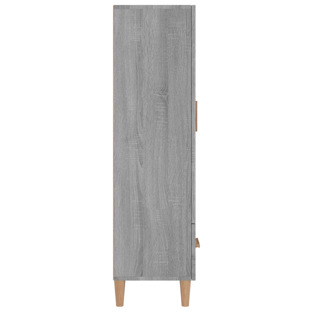 Skåp Sonoma Grå 70x31x115 cm