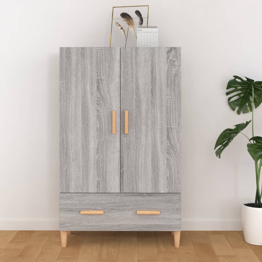 Skåp Sonoma Grå 70x31x115 cm