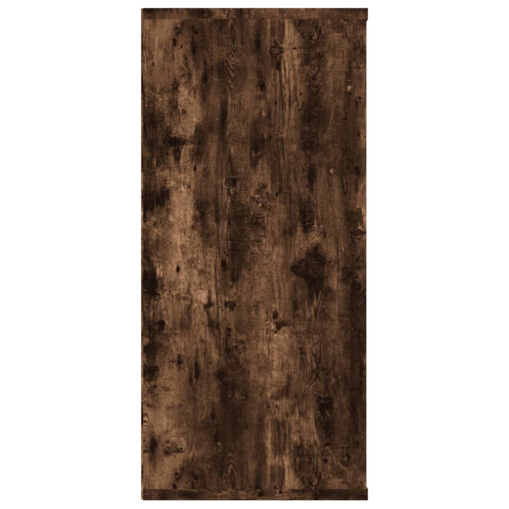 Bokhylla Rökfärgad Ek 66x30x98 cm