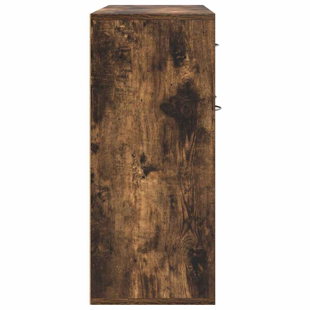 Skänk Rökfärgad Ek 88x30x70 cm