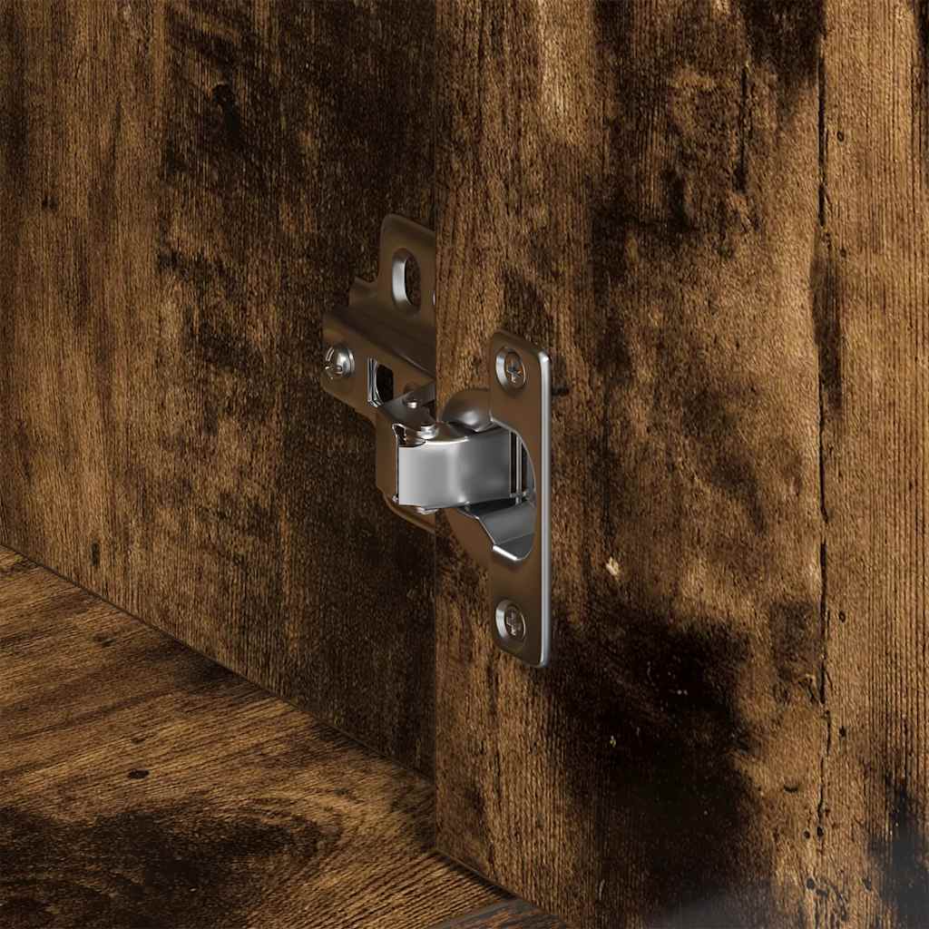 Skänk Rökfärgad Ek 88x30x70 cm