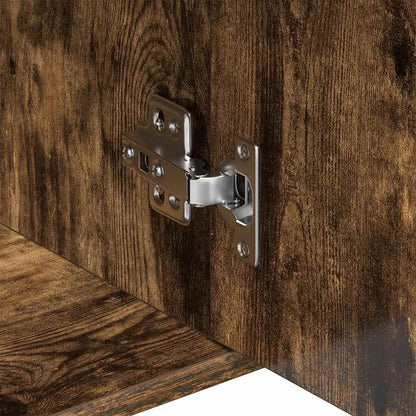 Skänk Rökfärgad Ek 88x30x70 cm