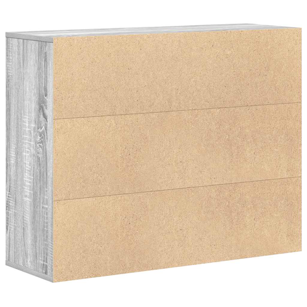 Skänk Sonoma Grå 88x30x70 cm