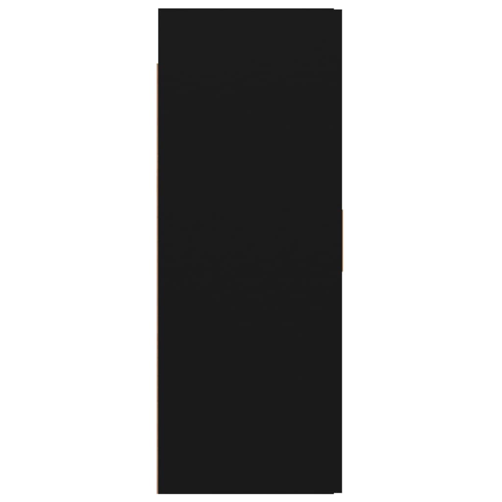 Väggskåp Svart 69,5x34x90 cm