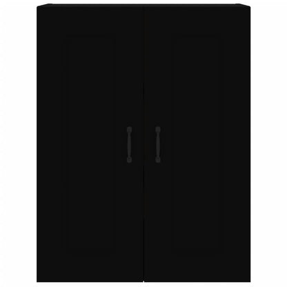 Vägghylla Svart 69,5x32,5x90 cm