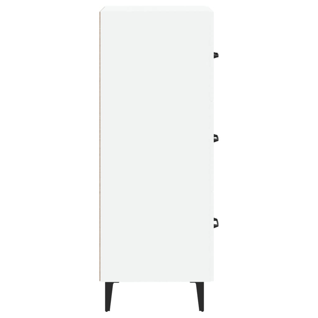 Skänk Vit 34,5x34x90 cm