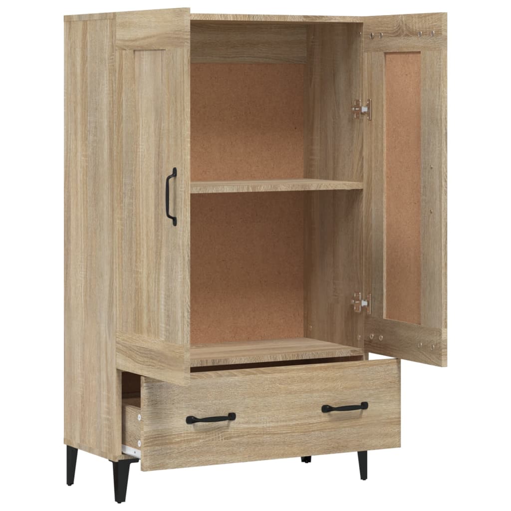 Skåp Sonoma Ek 70x31x115 cm