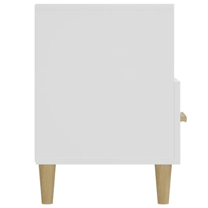 TV-Möbel Högglans Vit TV-Bänk 102x36x50 cm