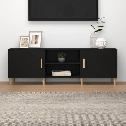 TV-Möbel Svart TV-Bänk 150x30x50 cm