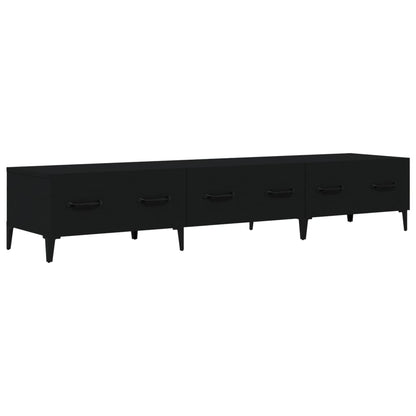 TV-Möbel Svart TV-Bänk 150x34,5x30 cm
