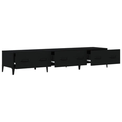 TV-Möbel Svart TV-Bänk 150x34,5x30 cm