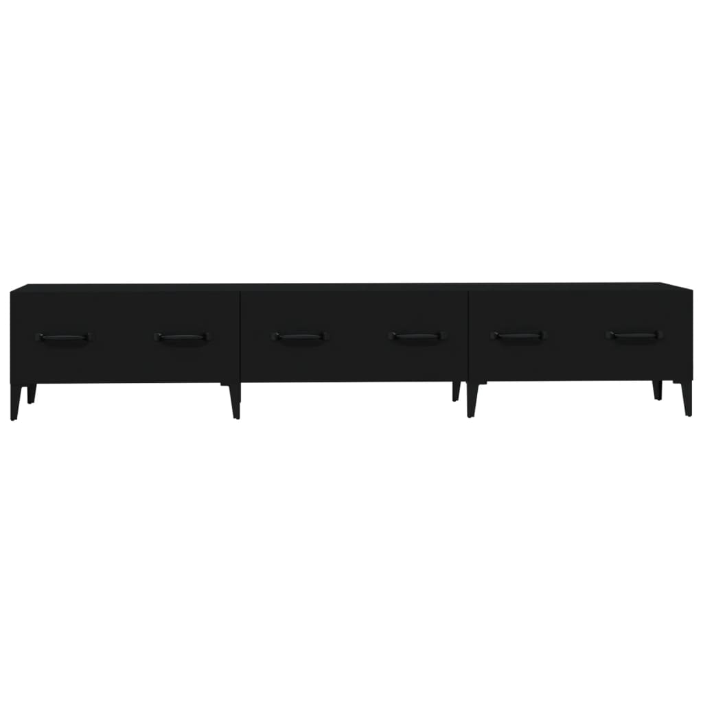 TV-Möbel Svart TV-Bänk 150x34,5x30 cm