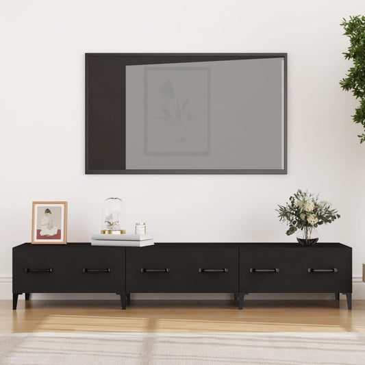TV-Möbel Svart TV-Bänk 150x34,5x30 cm