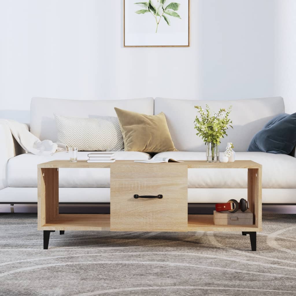 Soffbord Sonoma Ek 102x50x40 cm