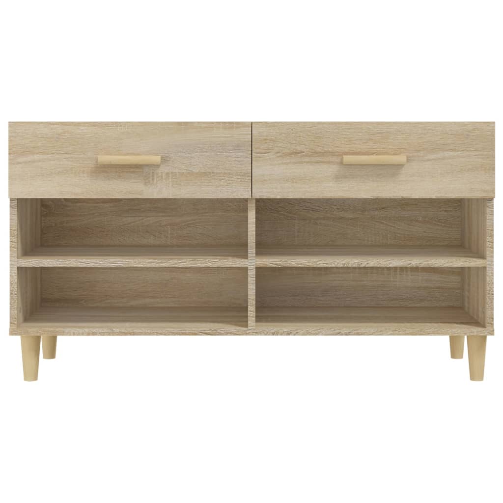 Skoställ Sonoma Ek Skoskåp 102x35x55 cm
