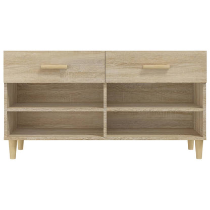 Skoställ Sonoma Ek Skoskåp 102x35x55 cm