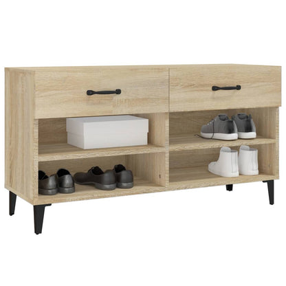Skoställ Sonoma Ek Skoskåp 102x35x55 cm