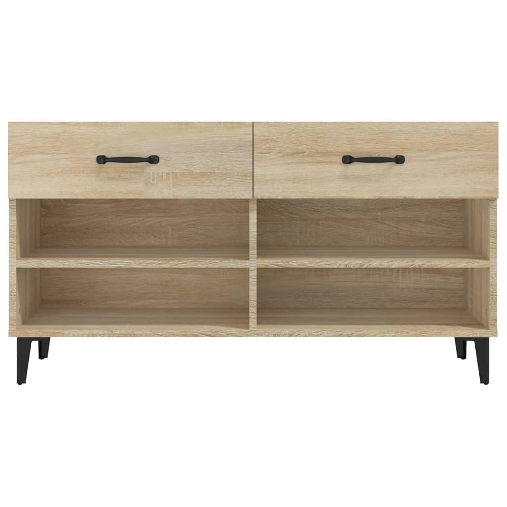 Skoställ Sonoma Ek Skoskåp 102x35x55 cm