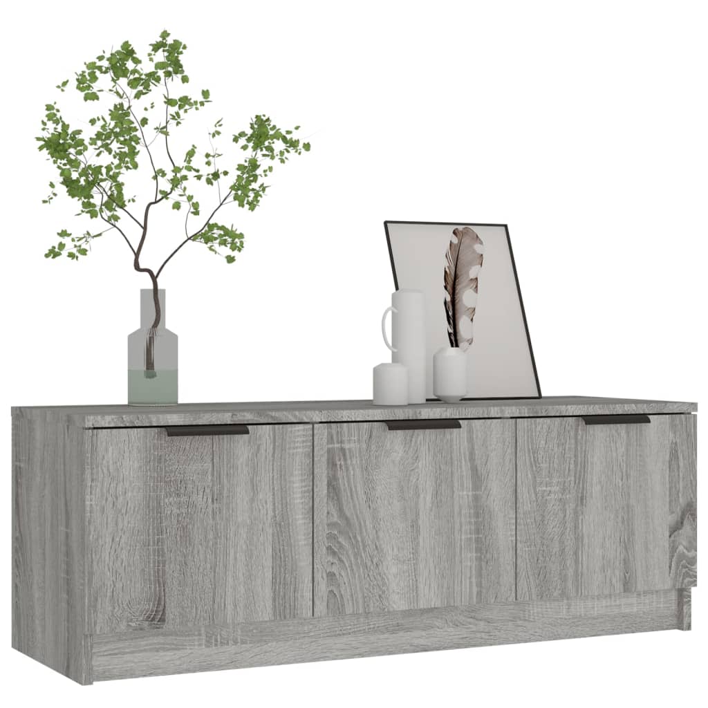 TV-Möbel Sonoma Grå TV-Bänk 102x35x36,5 cm
