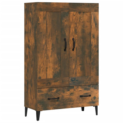 Skåp Rökfärgad Ek 70x31x115 cm