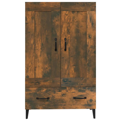 Skåp Rökfärgad Ek 70x31x115 cm