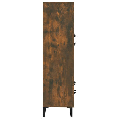 Skåp Rökfärgad Ek 70x31x115 cm