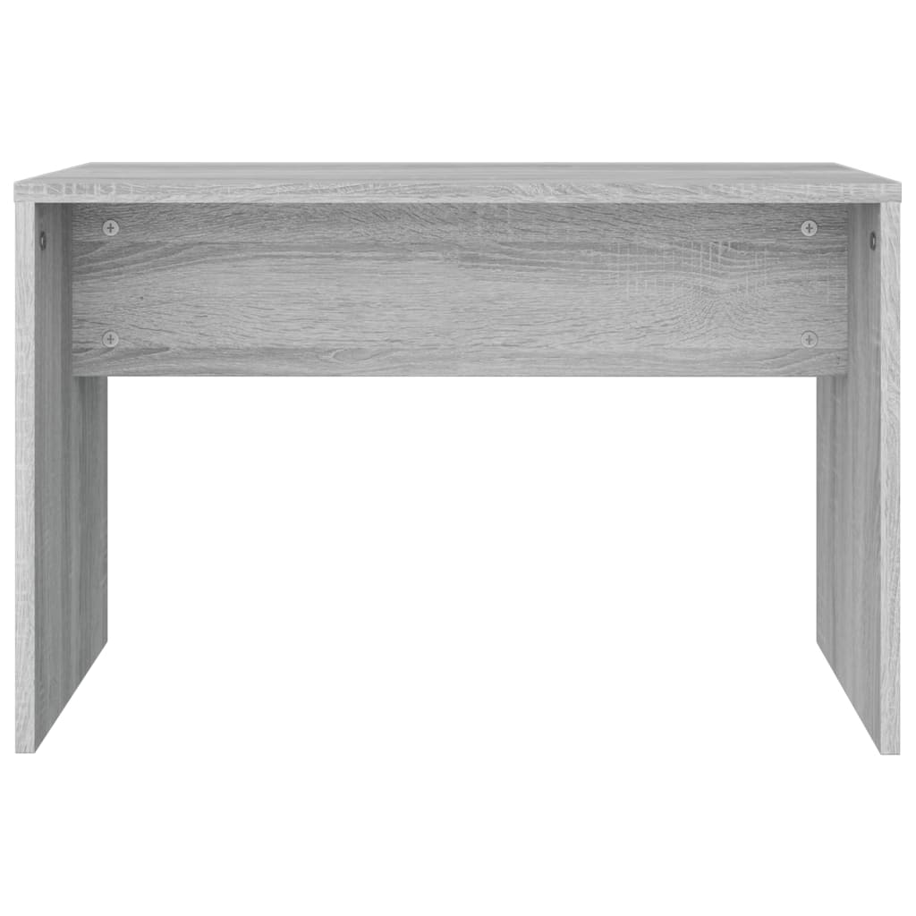 Sminkbord set Sonoma Grå 86,5x35x136 cm