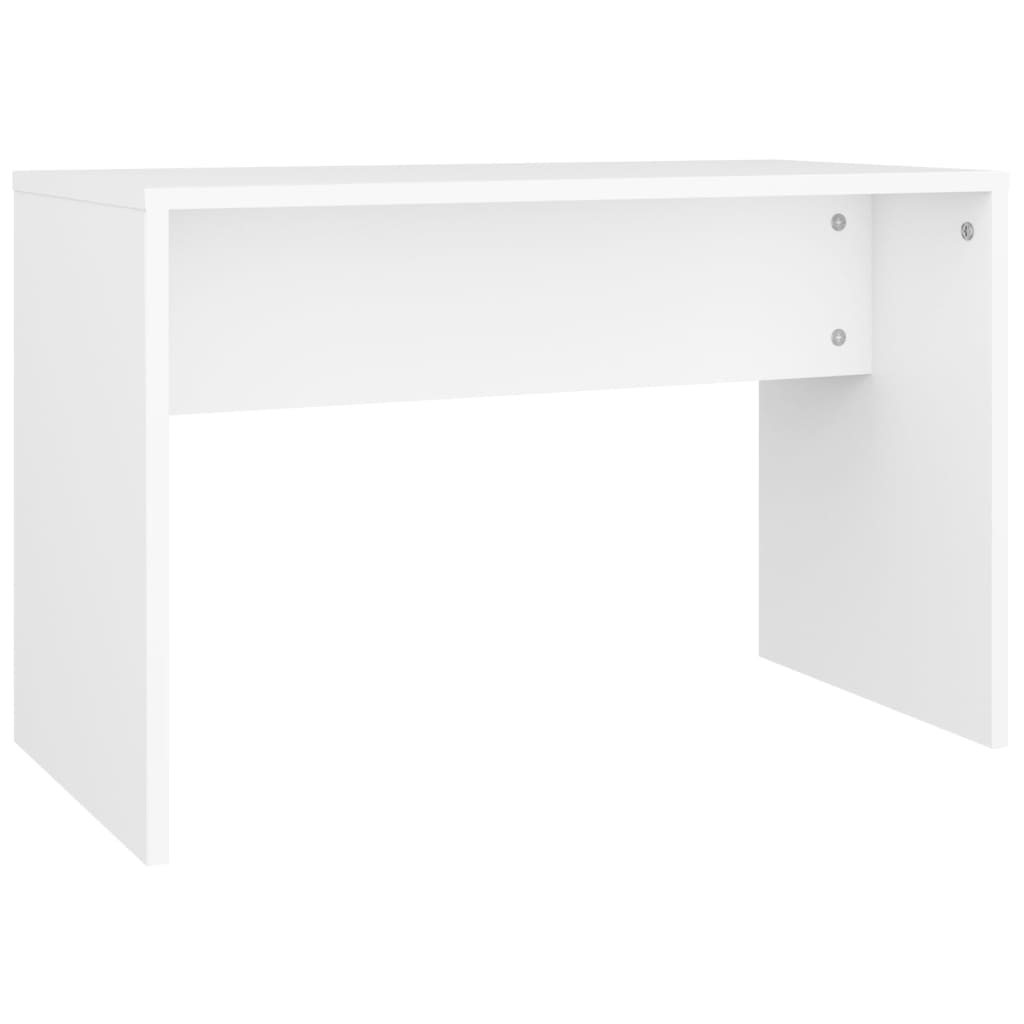 Sminkbord set Vit 96x40x142 cm
