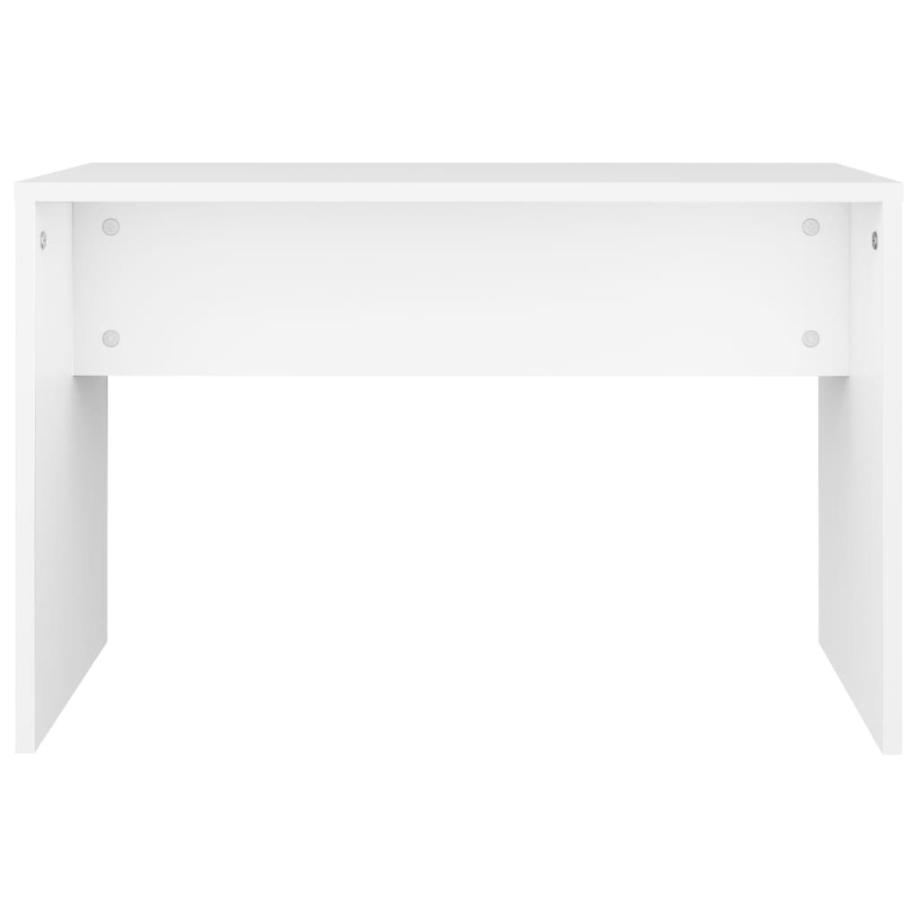 Sminkbord set Vit 96x40x142 cm