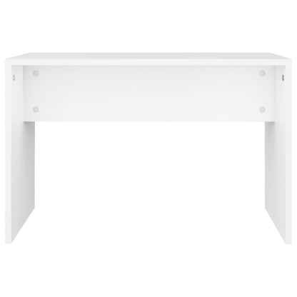 Sminkbord set Vit 96x40x142 cm