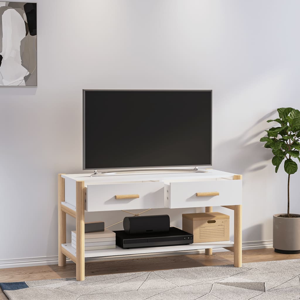 TV-Möbel Vit TV-Bänk 82x38x45 cm