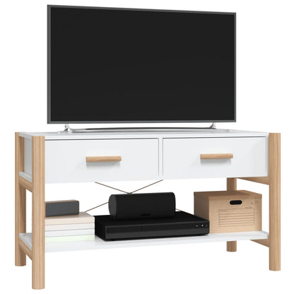 TV-Möbel Vit TV-Bänk 82x38x45 cm