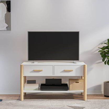 TV-Möbel Vit TV-Bänk 82x38x45 cm