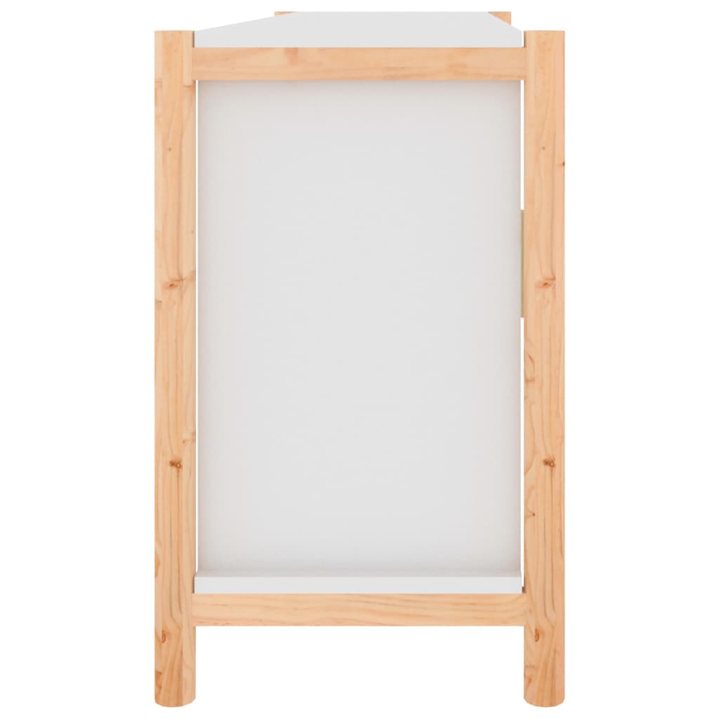 Skänk Vit 107x38x60 cm