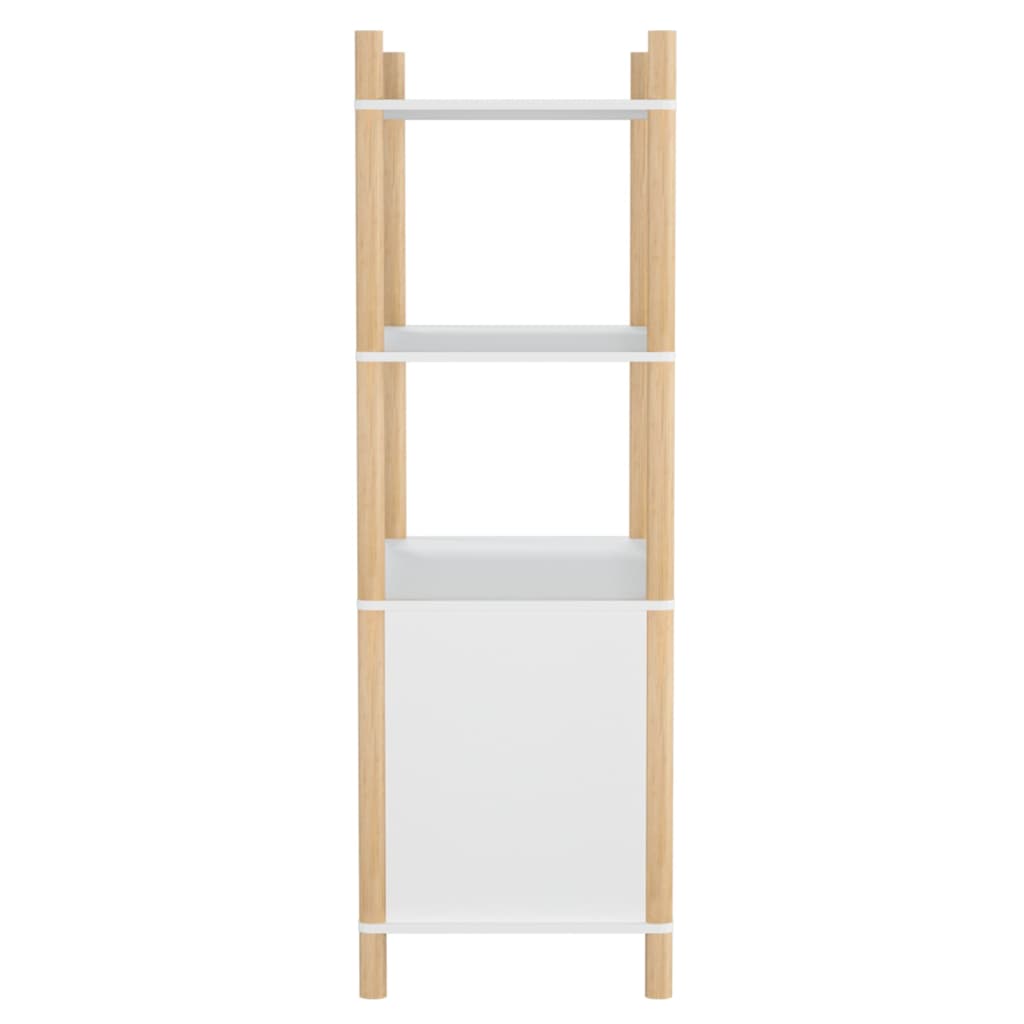 Skåp Vit 80x40x121 cm