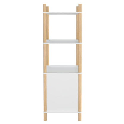 Skåp Vit 80x40x121 cm