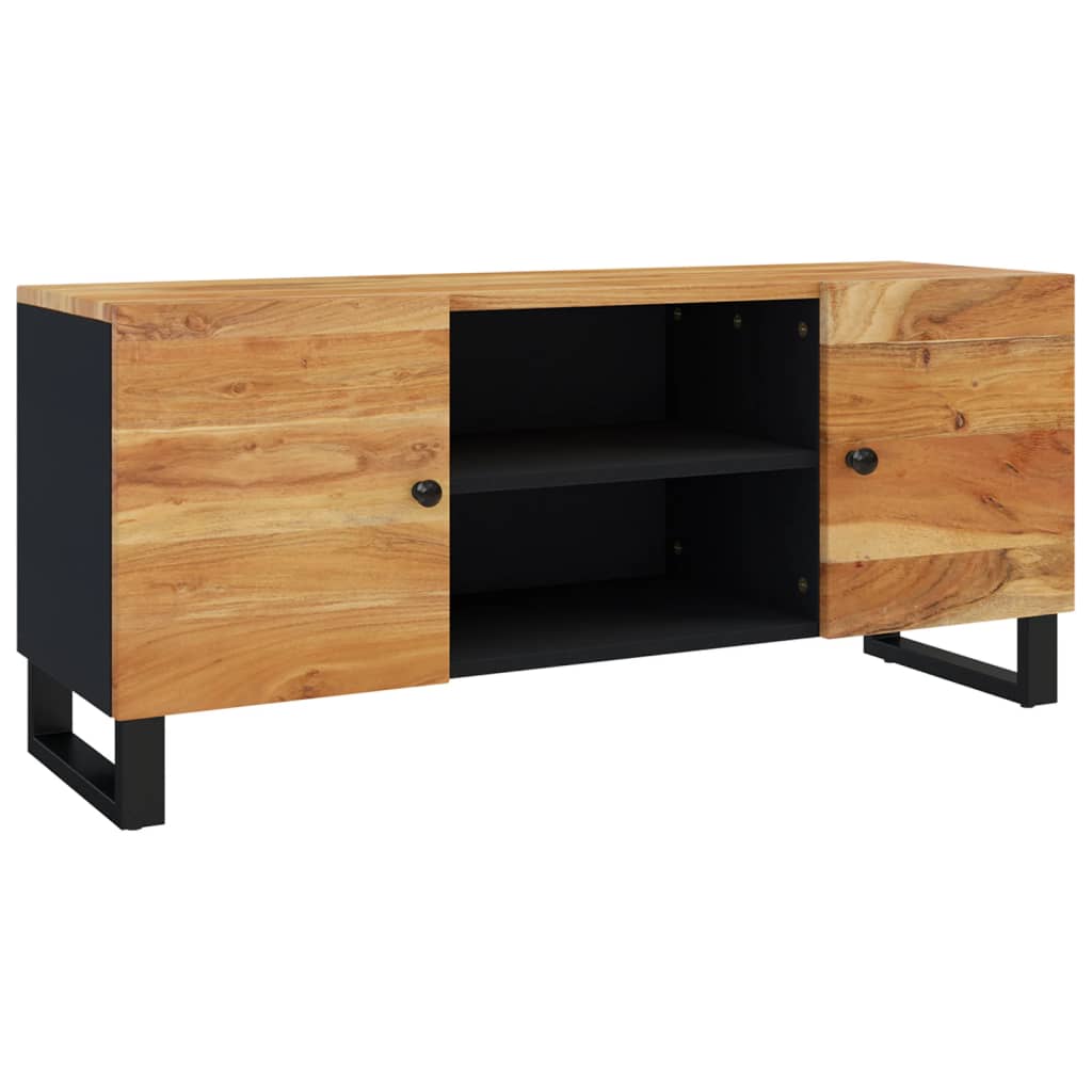 TV-Möbel Trä TV-Bänk 105x33x46 cm massivt akaciaträ