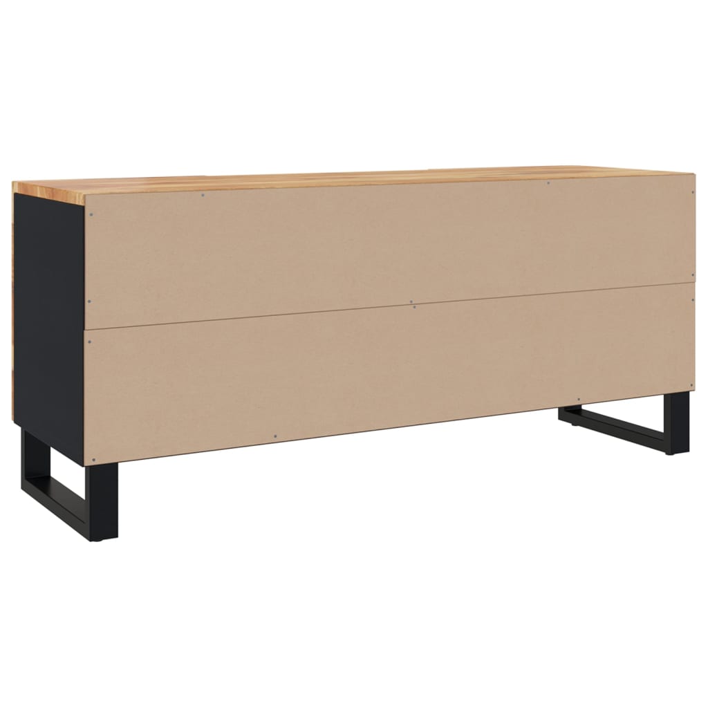 TV-Möbel Trä TV-Bänk 105x33x46 cm massivt akaciaträ