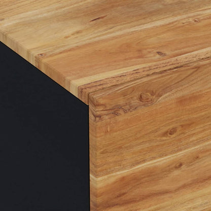 TV-Möbel Trä TV-Bänk 105x33x46 cm massivt akaciaträ