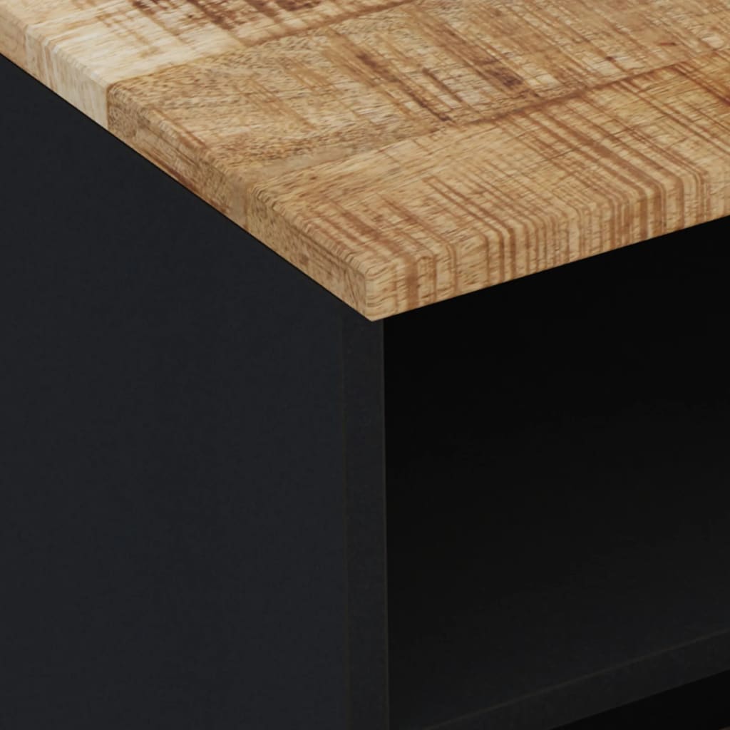 TV-Möbel Trä TV-Bänk 70x33x46 cm massivt mangoträ
