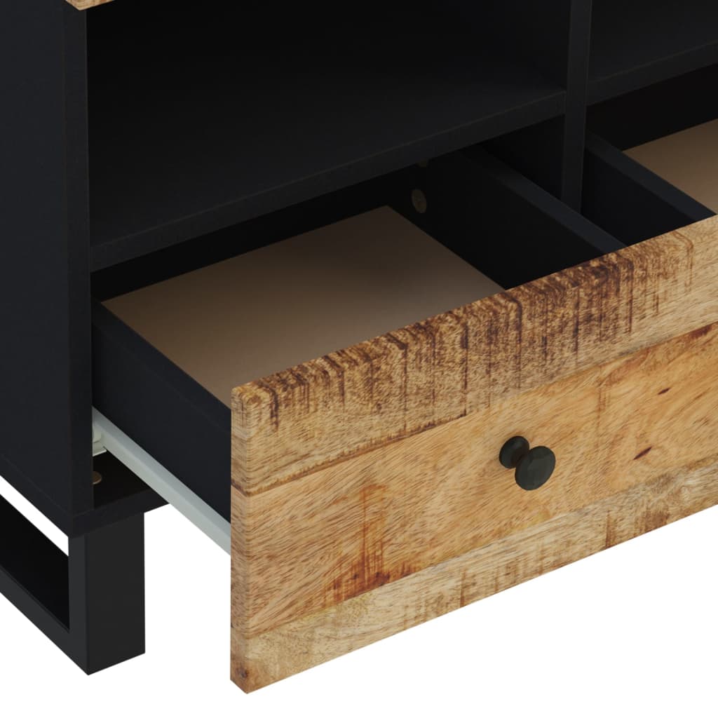 TV-Möbel Trä TV-Bänk 70x33x46 cm massivt mangoträ