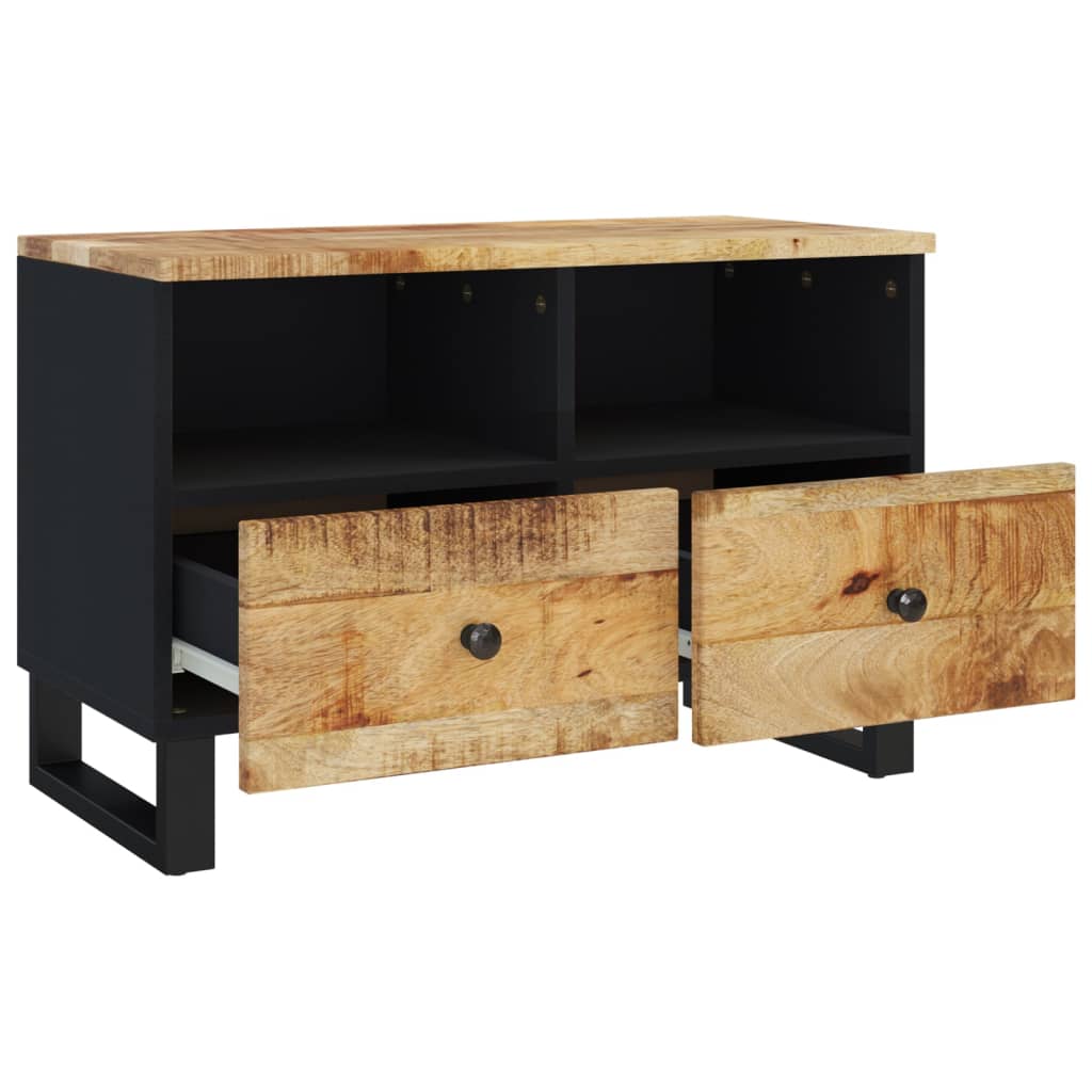 TV-Möbel Trä TV-Bänk 70x33x46 cm massivt mangoträ